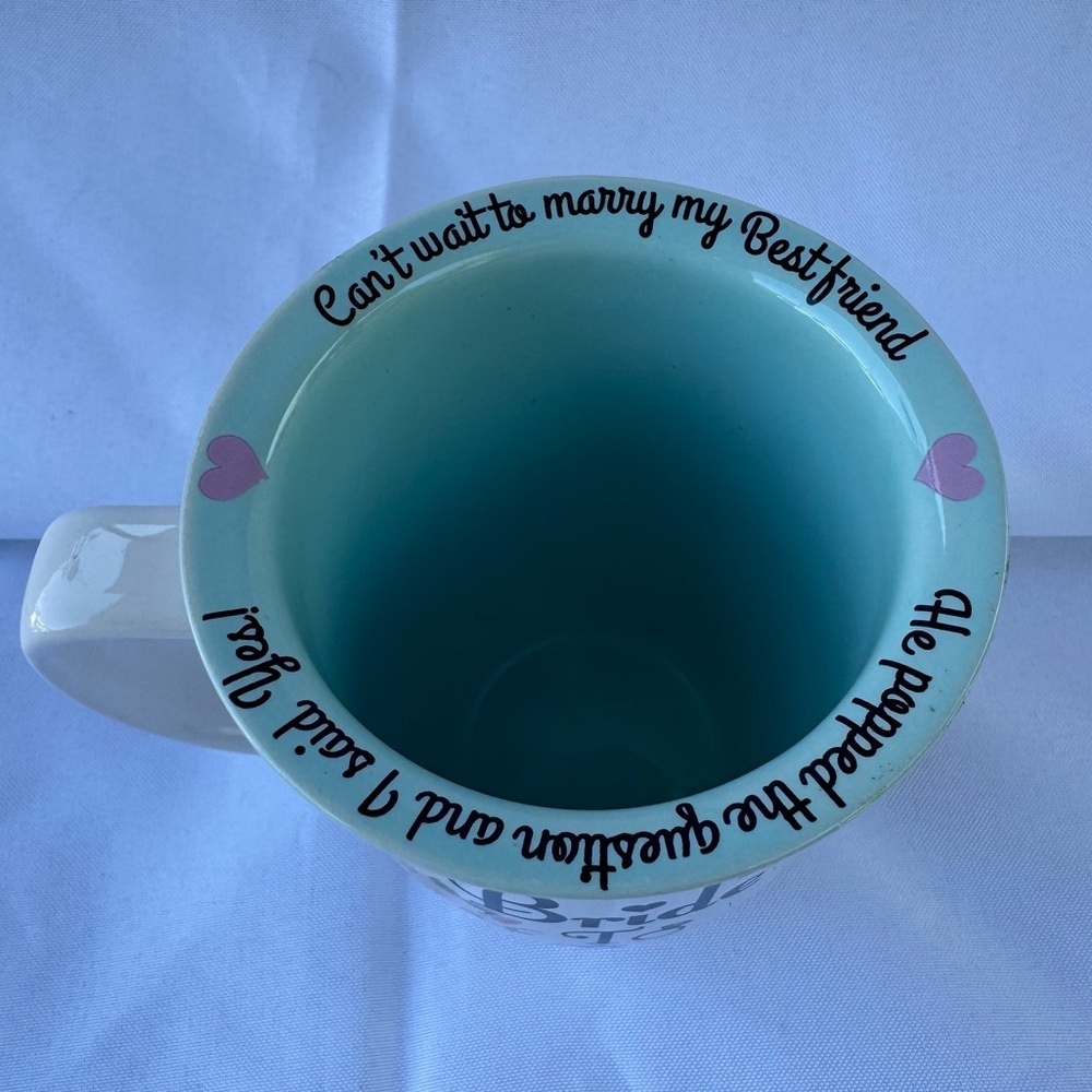 Bride To Be Mug with Floral Design - Picture 2 of 4